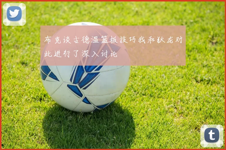 布克谈古德温篮板技巧我和狄龙对此进行了深入讨论